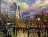 City Art for sale - Boston by Thomas Kinkade